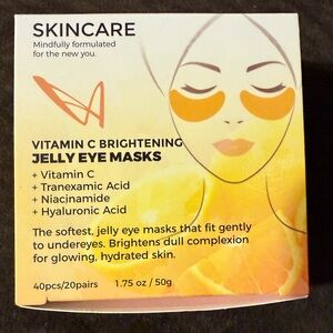 Vitamin C Brightening Jelly Eye Masks  40pcs/20 pairs